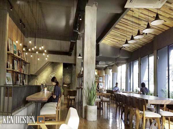 nội thất quán cafe khoa học